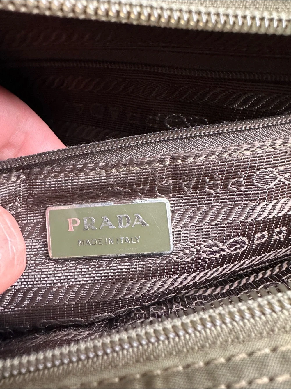 Prada nylon messenger